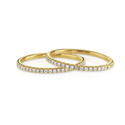 Capri 60 Diamond Stacker Ring